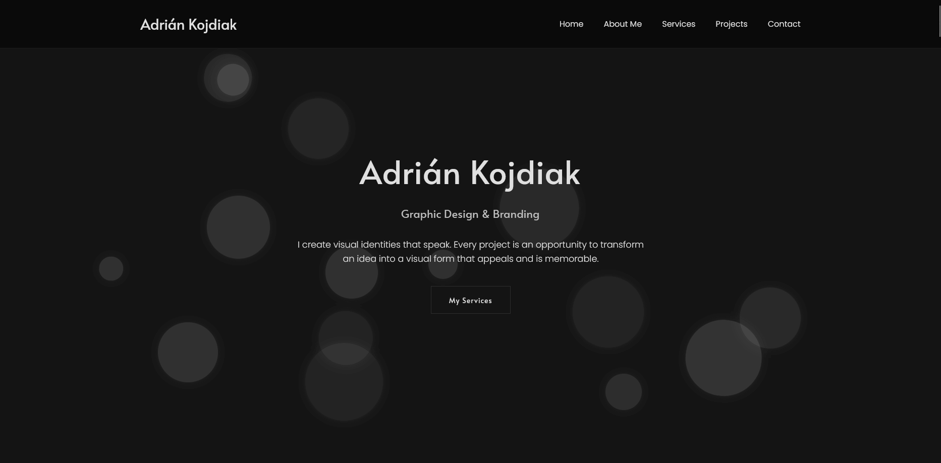 Adrian Kojdiak Portfólio