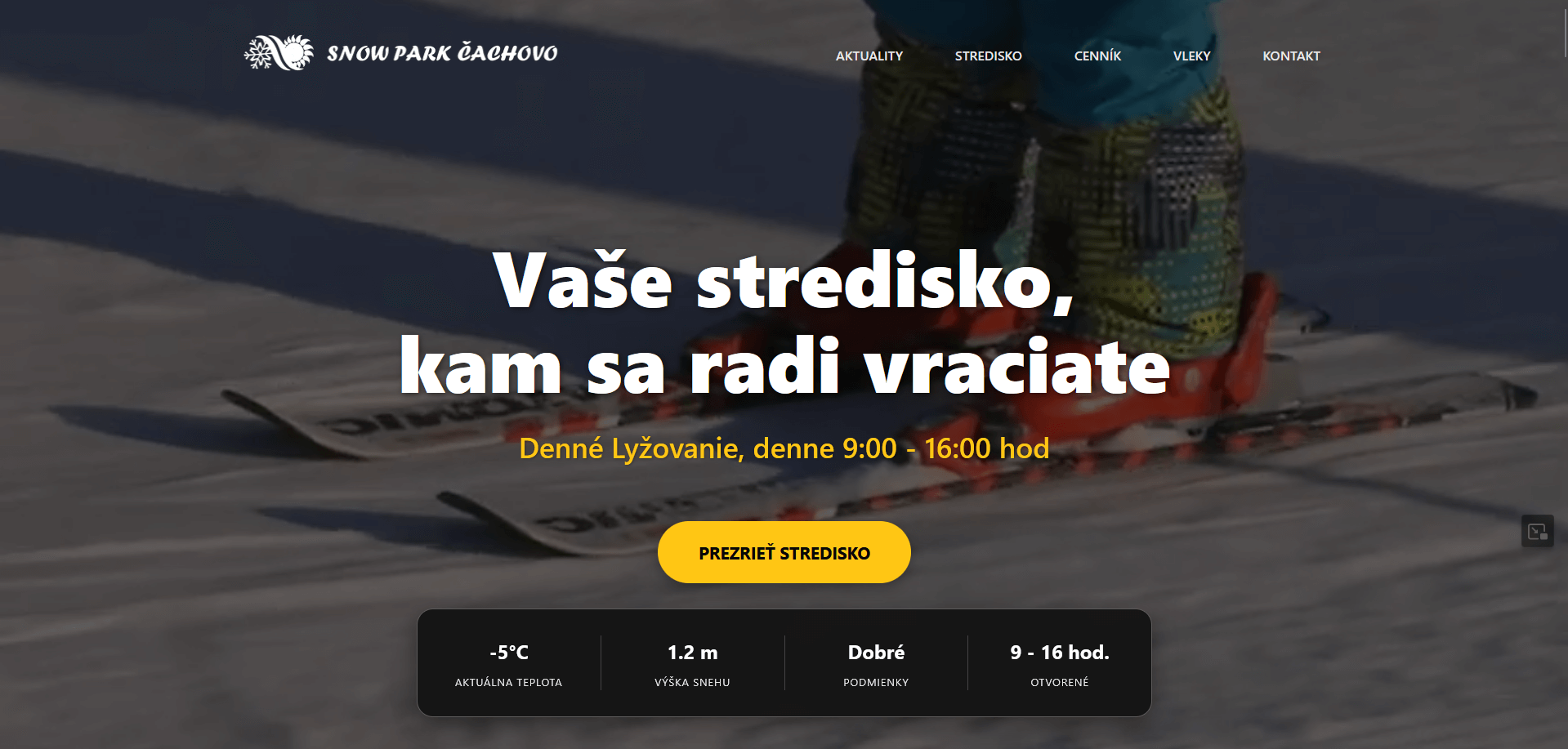 Selce Čachovo website